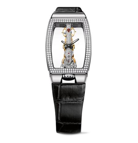 Review Replica Corum Golden Bridge Miss White Gold Diamonds Watch B113/03846 - 113.222.69/0001 0000